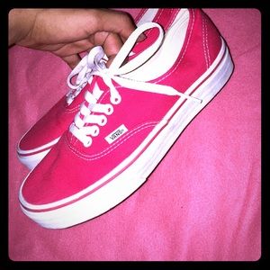 Red Vans